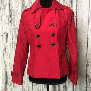 Short red Banana Republic jacket